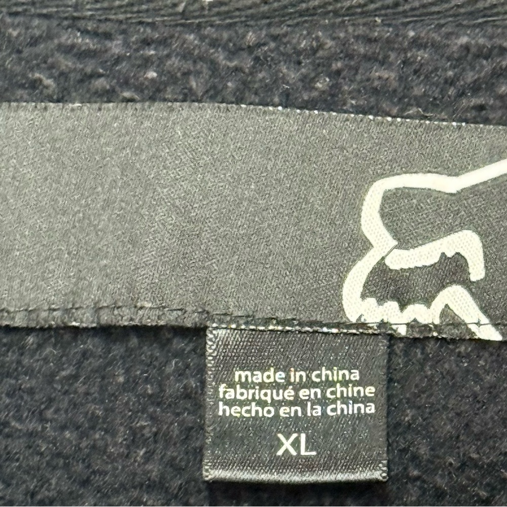 Women’s fox racing grey zipper jacket - Picture 2 of 2